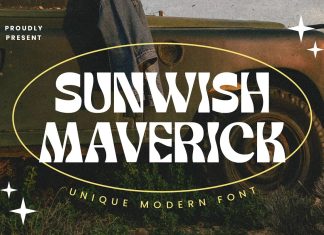 Sunwish Maverick Display Font