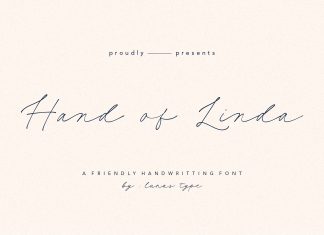 Hand Of Linda Handwritten Font