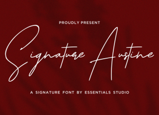 Signature Austine Script Font