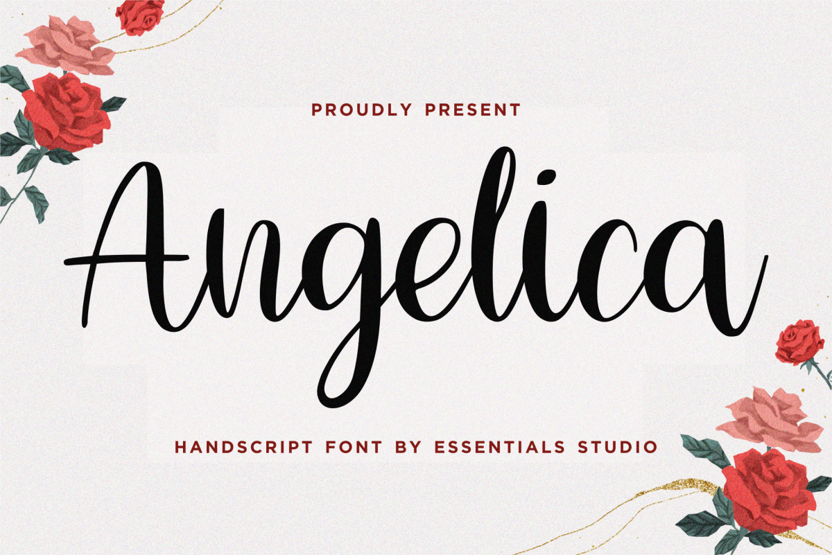 Angelica Script Typeface