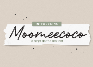 Moomeecoco Handwritten Font
