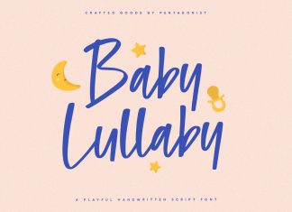 Baby Lullaby Script Font