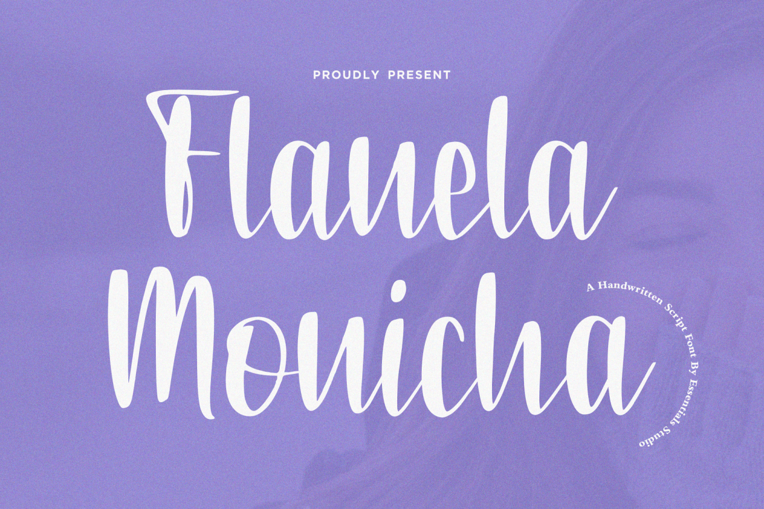 Flanela Monicha Script Font