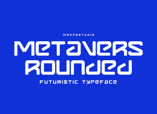 Metavers Rounded Display Font