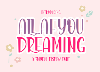 Allafyou Dreaming Display Font
