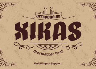 Xikas Display Font