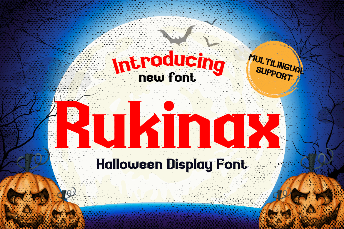 Rukinax Display Font