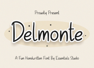 Delmonte Display Font