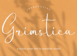 Grimstica Script Font