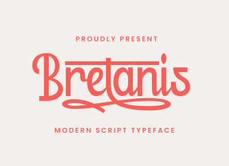 Bretanis Script Font