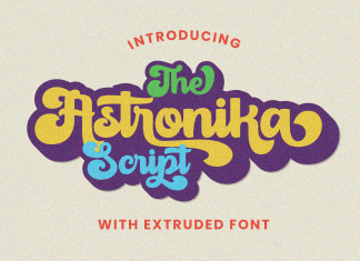 Astronika Script Font