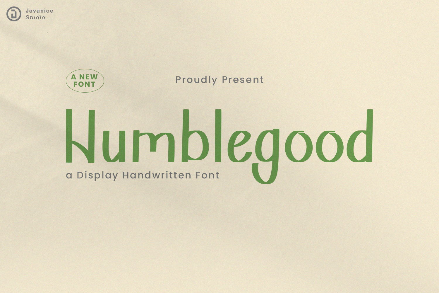Humblegood Handwritten Font