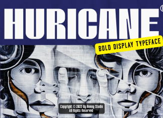 Huricane Sans Serif Font