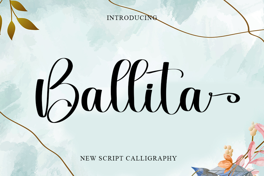 Ballita Script Font