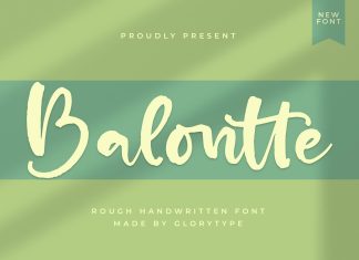 Balontte Script Font