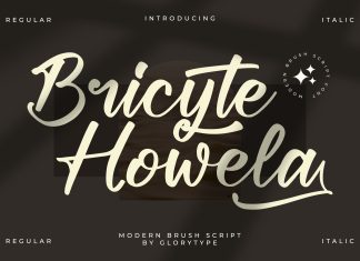 Bricyte Howela Font