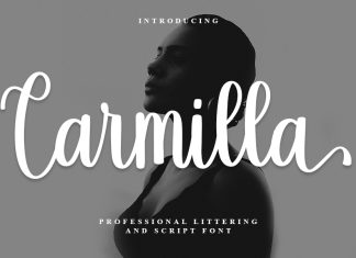 Carmilla Script Typeface
