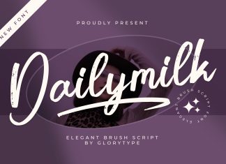 Dailymilk Script Font