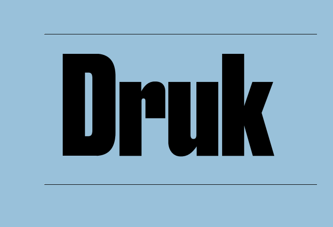 Druk шрифт. Druk wide. Druk Cyr шрифт. Druk wide Cyr Bold.