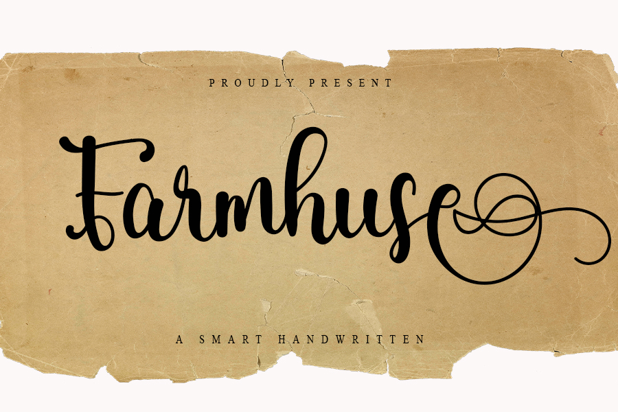Farmhouse Script Typeface