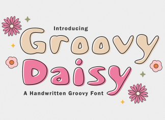 Groovy Daisy Display Font