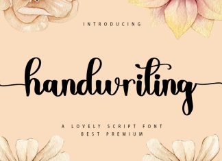 Handwriting Script Typeface