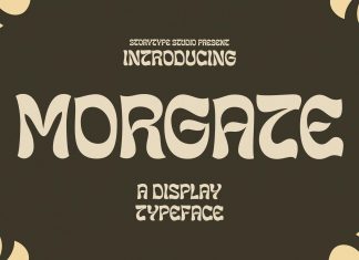 MORGATE Display Font