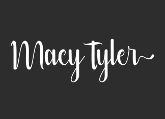 Macy Tyler Script Font