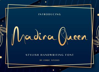 Madira Queen Script Font