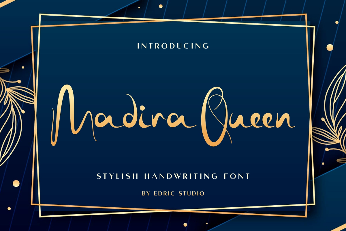 Madira Queen Script Font