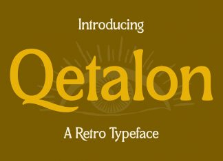 Qetalon Serif Font