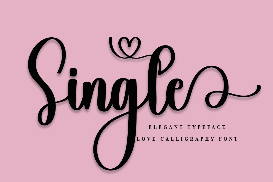 Single Script Typeface