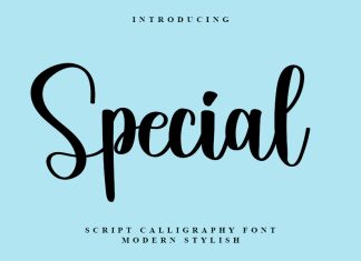 Special Script Font