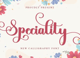 Speciality Script Font