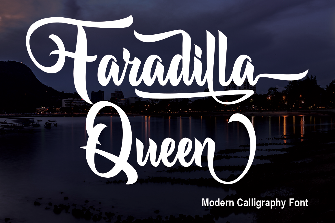 Faradilla Queen Script Font