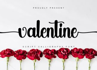 Valentine Script Typeface