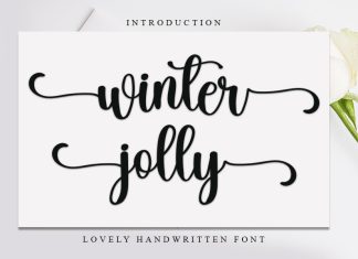 Winter Jolly Calligraphy Font