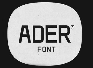 ADER Sans Serif Font