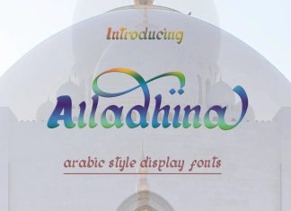 Alladhina Display Font