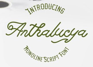 Anthalucya Script Font