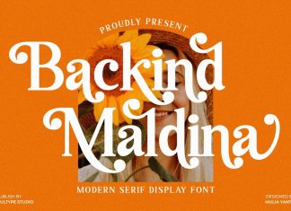 Backind Maldina Serif Font
