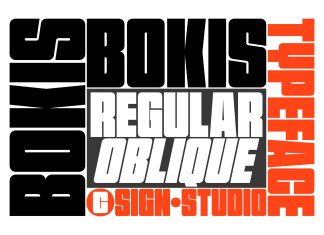 Bokis Bold Sans Serif Font