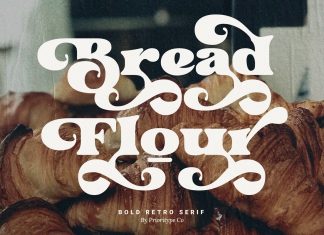 Bread Flour Serif Font