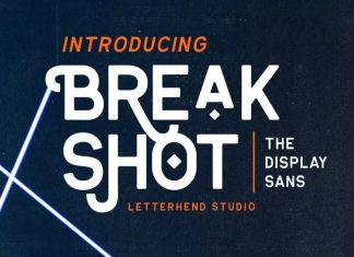 Breakshot Sans Serif Font