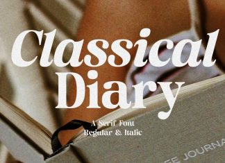 Classical Diary Serif Font