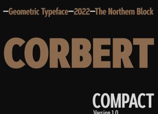 Corbert Compact Sans Serif Font