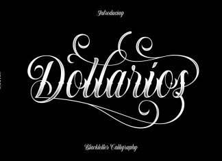 Dollarios Blackletter Font