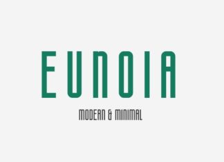 Eunoia Sans Serif Typeface