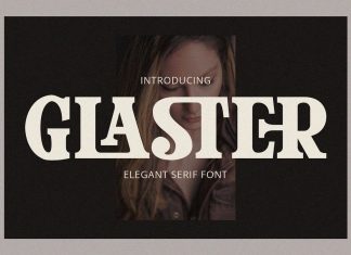 Glaster Serif Font