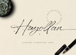 Hayollan Handwritten Font